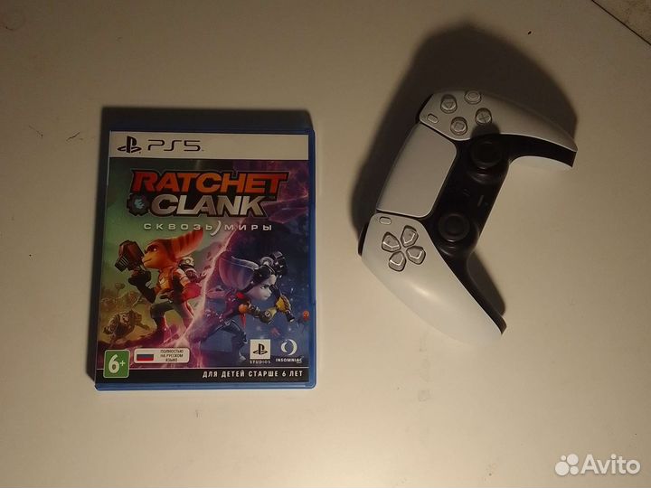 Игра для ps5 Ratchet and clank сквозь миры