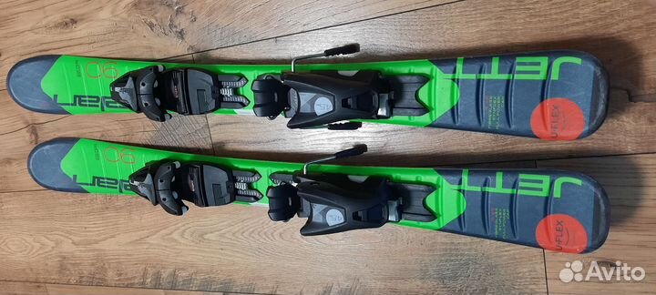 Горные лыжи детские 90, ботинки Atomic 19