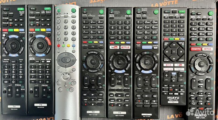 Пульты для новых и старых моделей тв