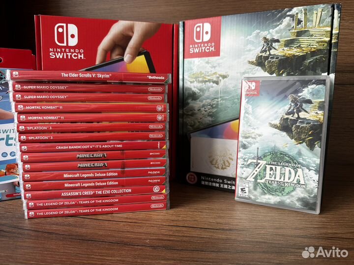 Картриджи игры Nintendo Switch