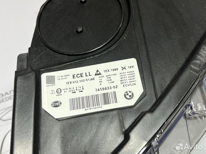 Левая оптика BMW F10 дорест биксенон новая Ф10