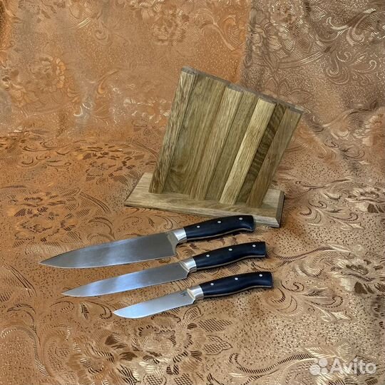 Набор кухонных ножей из кованой стали