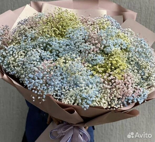 Гипсофила цветы с достакой