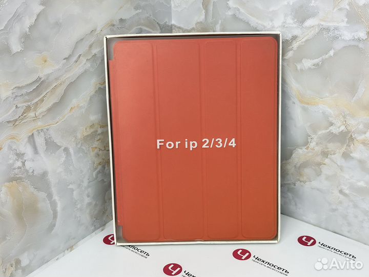 Чехол для iPad 2 / 3 / 4 Apple Smart Case оранж