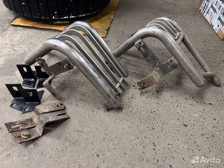 Защита задних фонарей Серпы mercedes W463 Гелик