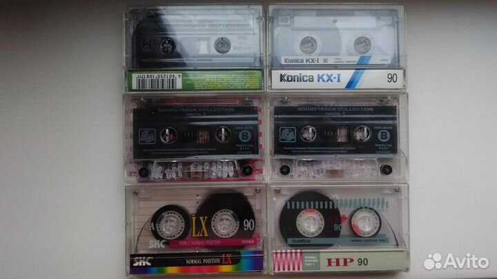 Аудиокассеты с записью