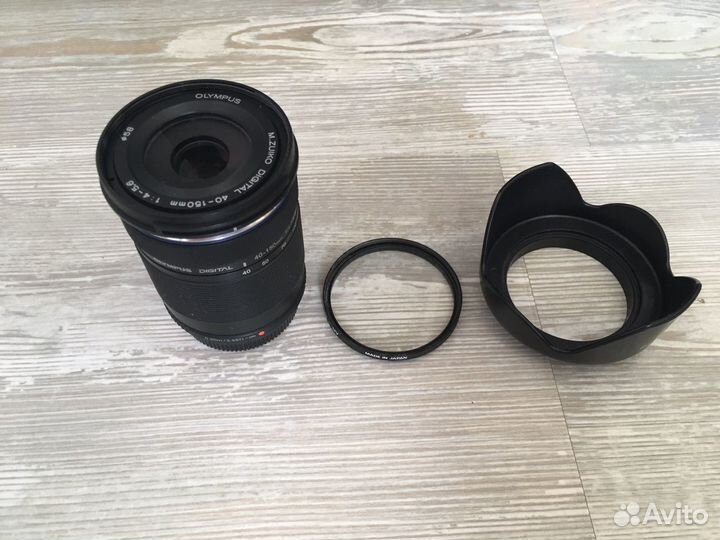 Объектив Olympus 40-150 mm на micro 4/3