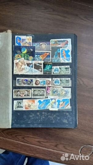Альбом с почтовыми марками