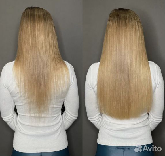 Наращивание волос (модели на услугу)
