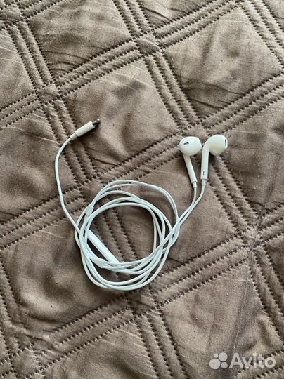 Наушники apple earpods lightning