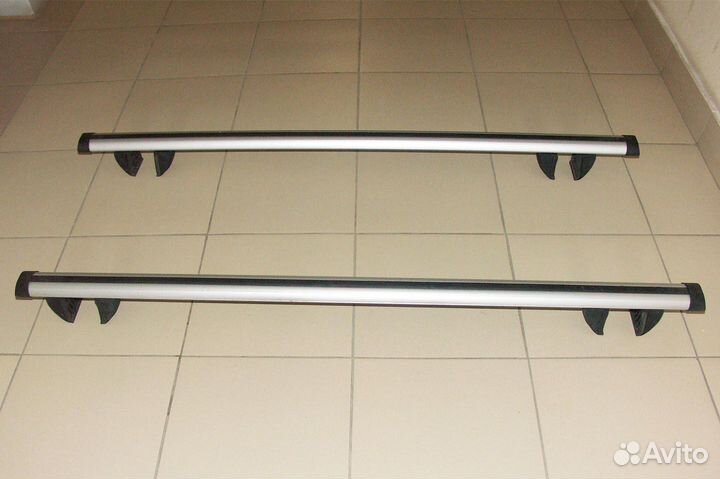 Багажник на рейлинг для renault duster