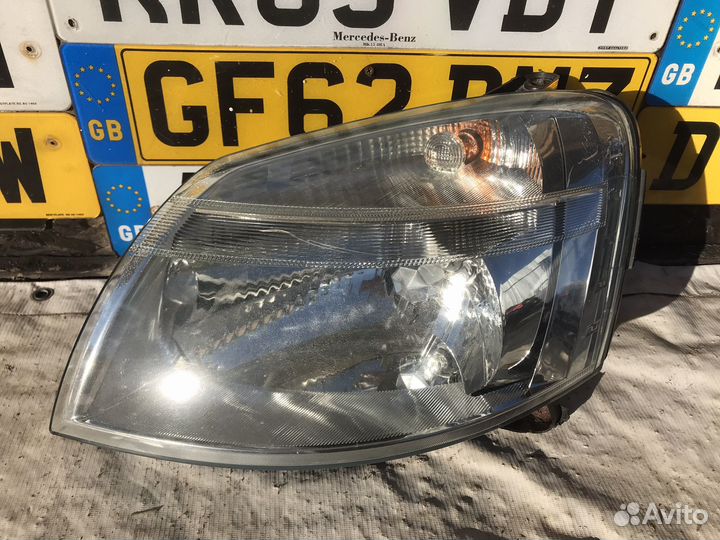 Фара левая Citroen Berlingo, Peugeot Partner