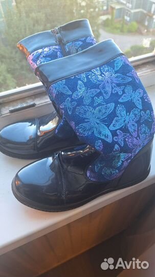 Сапоги осенние детские