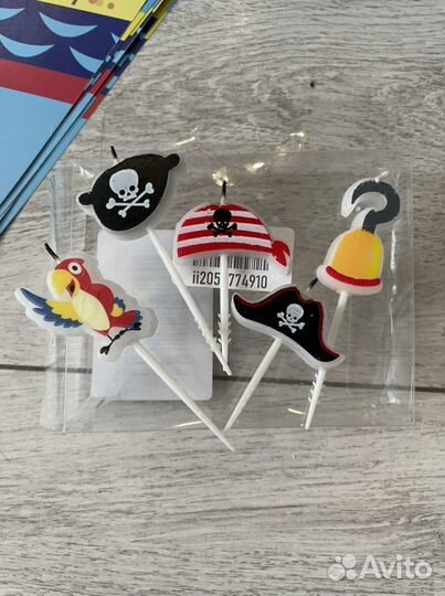 Набор украшений для пиратской вечеринки