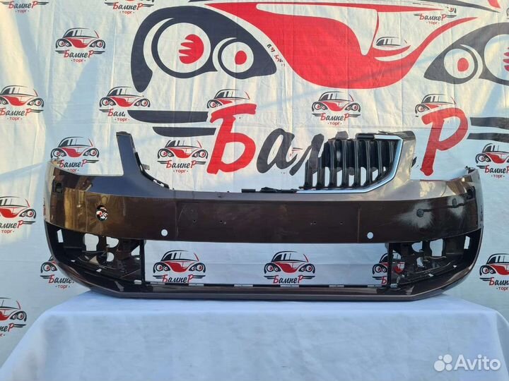 Бампер передний Skoda Octavia A7 оригинал