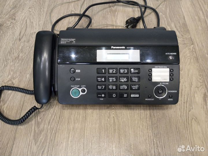 Факс panasonic kx-ft982ru