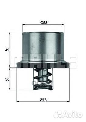THD 1 79 Термостат BMW E90/E63 4.0/5.0 05- THD