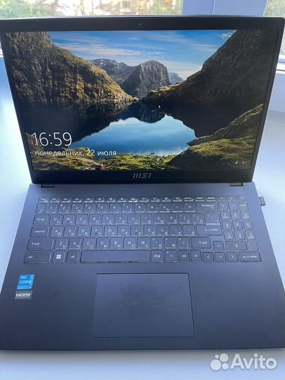 Ноутбук msi
