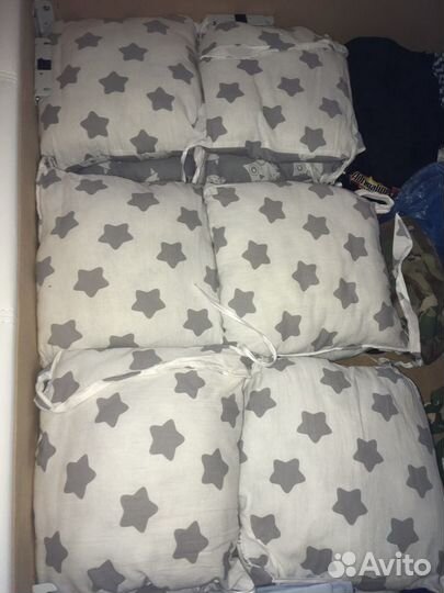 Бортики в детскую кроватку