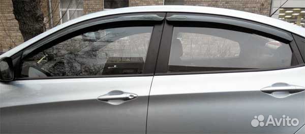 Дефлекторы Solaris 1 седан