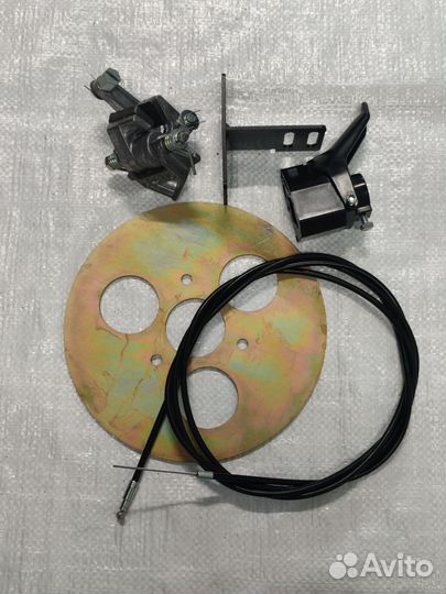 Тормозной комплект на мотобуксировщик