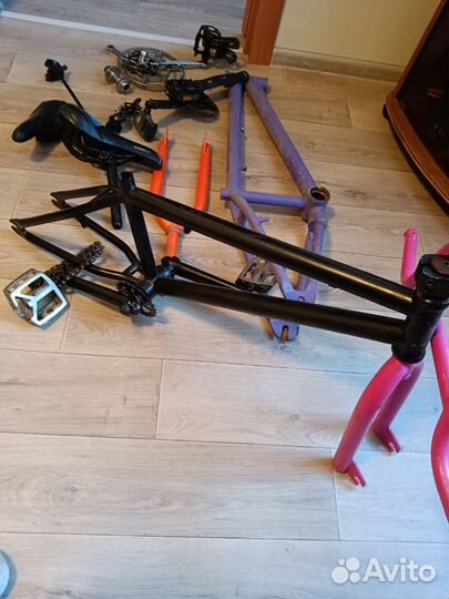 Запчасти на велосипеды Bmx, горный, хвз