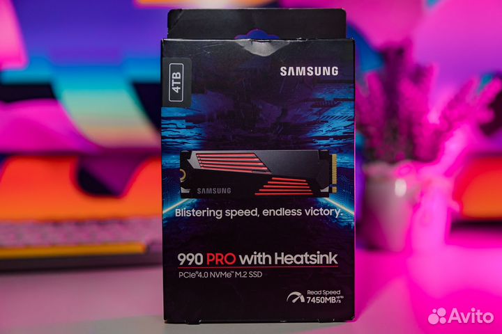 Samsung 990 Pro 4Tb с радиатором