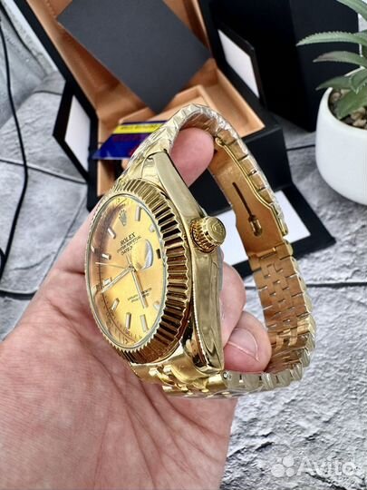 Наручные часы rolex золотые