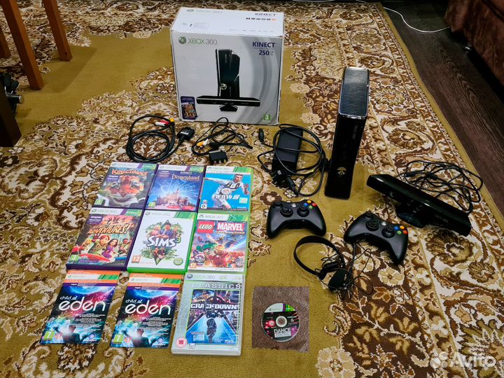 Xbox 360 специальное издание Kinect