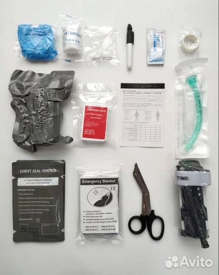 Аптечка тактическая укомплектованная