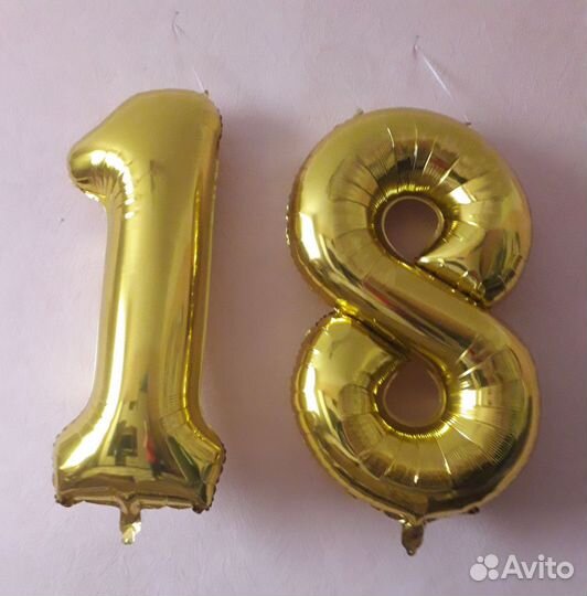 Надувные цифры 18