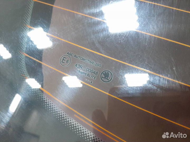 Стекло заднее Skoda Octavia A7 2013