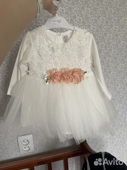 Платье для девочки 86