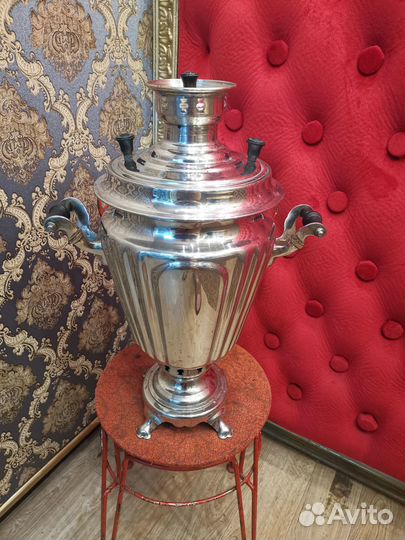 Самовар Большая рюмка рельефная Грани с хранения