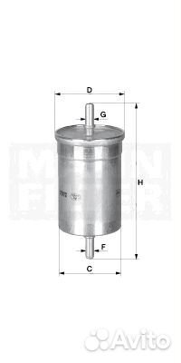 Фильтр топливный