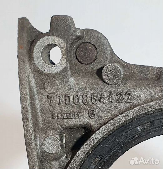 Крышка коленвала задняя Renault 1,2 D4F