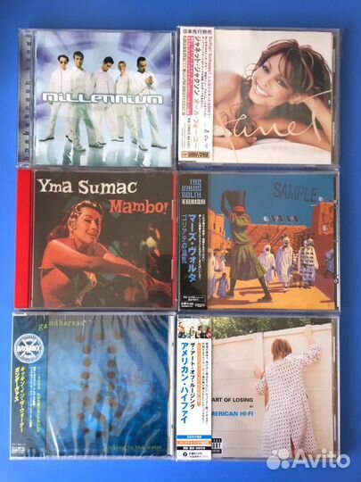 Фирменные компакт-диски: Япония, сша, Европа