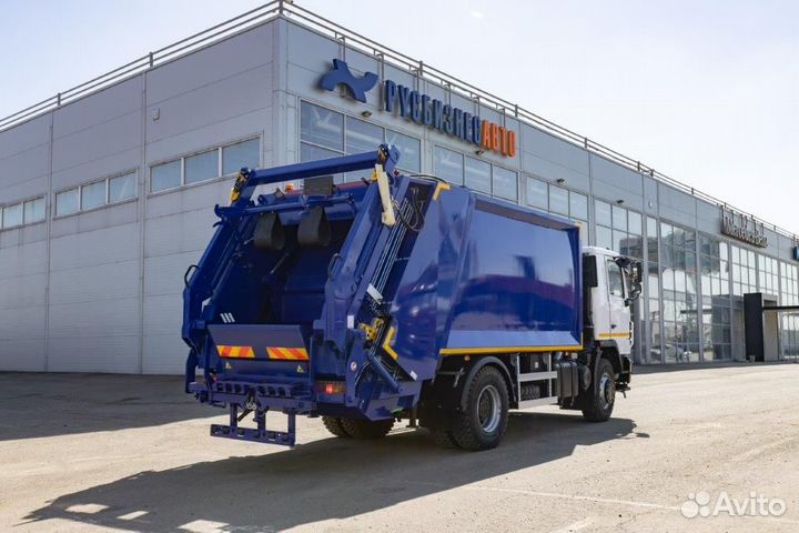 Мусоровоз KAT-16S на шасси маз-534025 с порталом