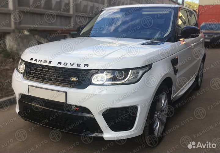 Ренж ровер спорт обвес свр range rover sport svr