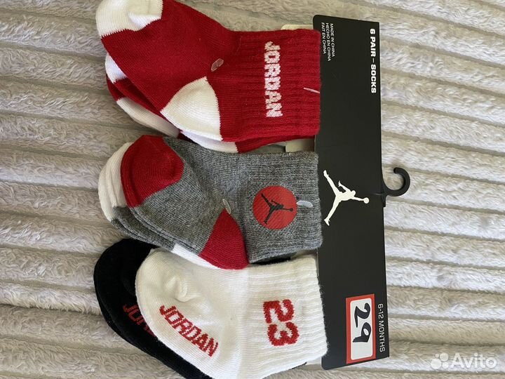 Носки детские nike 6 пар