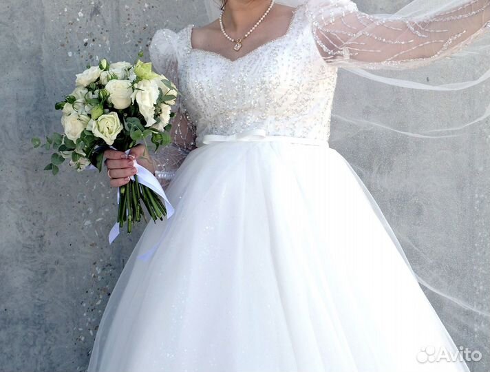 Свадебное платье 42 44