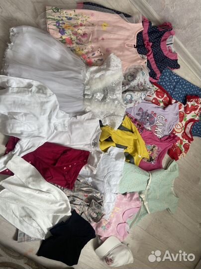Пакет вещей для девочки 92-104