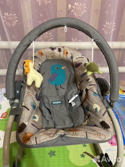 Шезлонг детский