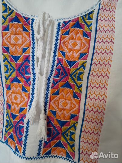 Блузка лён 50 размер