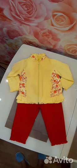 Костюм для девочки 80-86