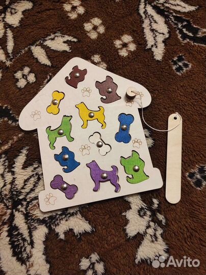 Детские книги от 2 до 5 лет и дерев. пазл