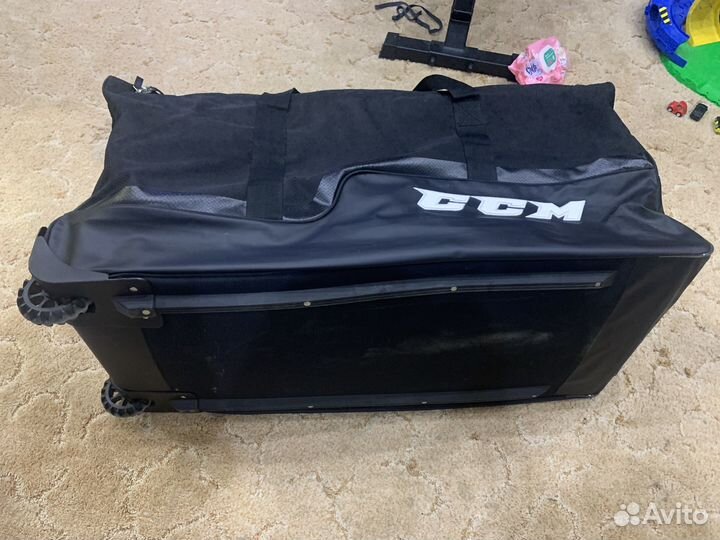 Баул хоккейный CCM на колесах Sr