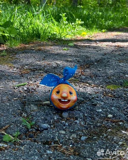 Елочная игрушка Колобок