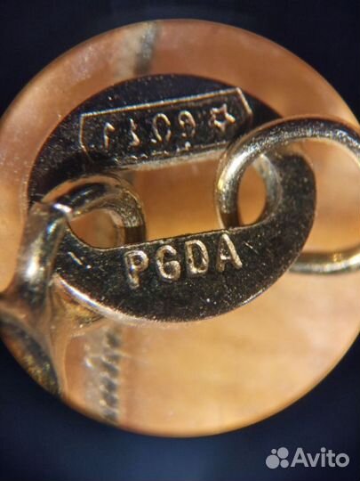 Золотая цепочка 1.1 гр. 417 (10К). Италия. На лом