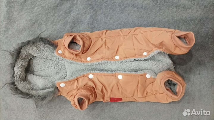 Зимний комбинезон для маленьких собак